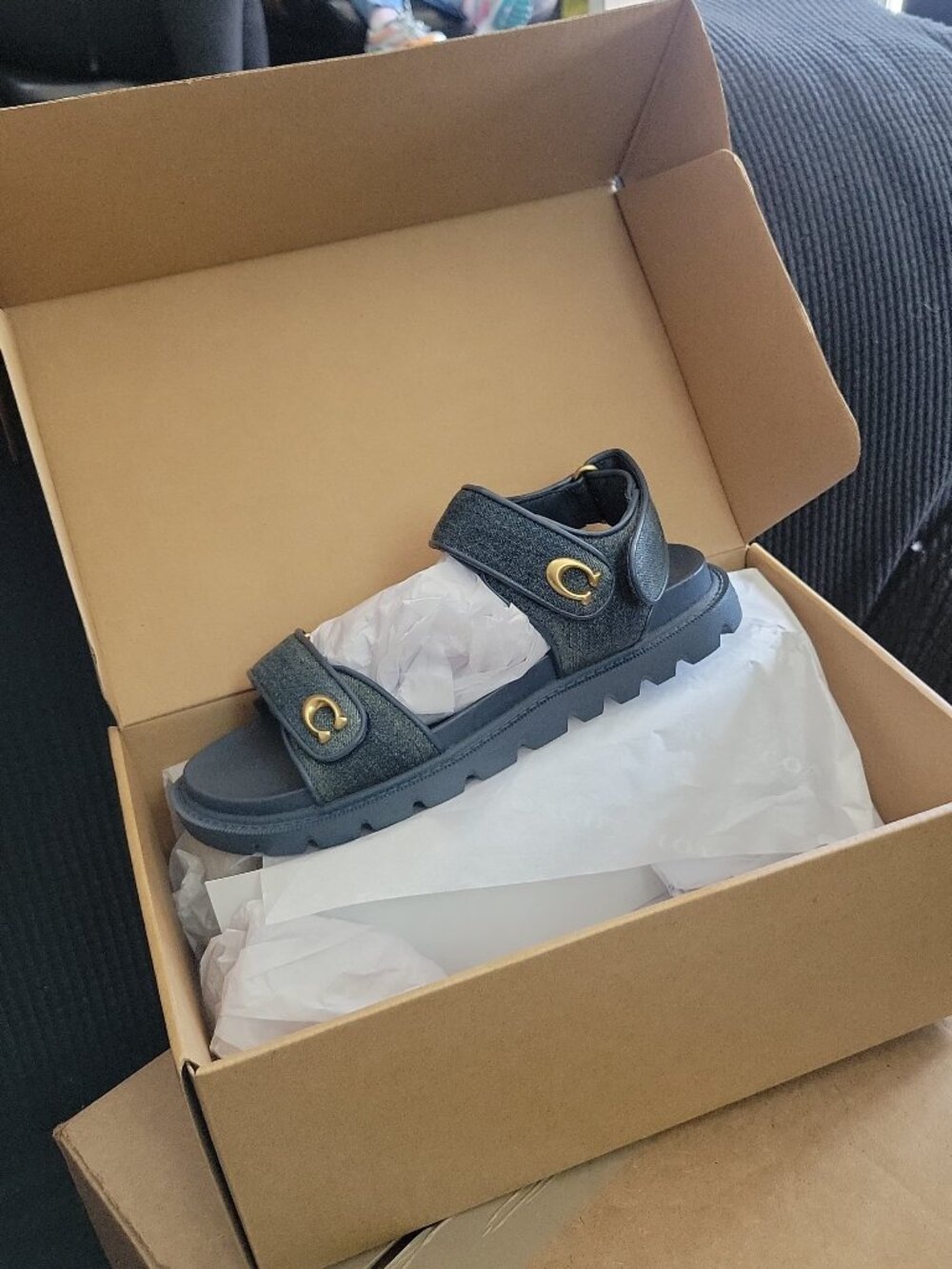 Coach sandals